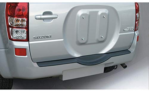 RGM ABS Heckstoßstangenschutz kompatibel mit Suzuki Grand Vitara 3/5 türer 2005-2010 Schwarz, Mattschwarz | kompatibel mit Suzuki Grand Vitara 3/5 türer 2005-2010 Schwarz
