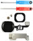 MMOBIEL Home Button für iPhone 6 / 6 Plus (Schwarz / Space Grey) Homebutton mit Flexkabel Taste inkl. Metal Bracket Gummi Halterung und 2 x Schraubenzieher