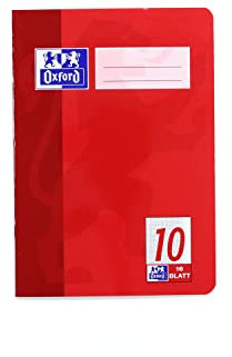 Heft A5 Oxford Lin.10 16Blatt kariert