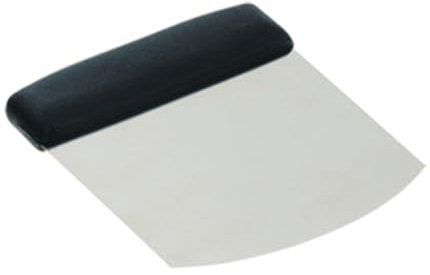 Coupe-pâte - lame inox arrondie rigide 12,4 cm - poignée plastique