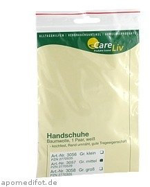 ZWIRNHANDSCHUHE Baumwolle mittel 2 St