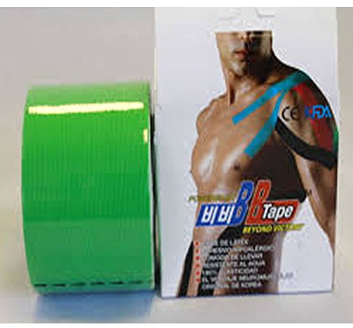 BB-Tape original Kiesiologisches Tape grune 5 x5-Einer