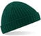 Beechfield Beanie-Mütze Unisex Retro-Fischer-Design, grün, B460