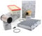 Original VW TDI Inspektionspaket Filter Golf 5 6 Jetta Passat CC 3C Touran Tiguan Sharan Caddy A3 8P TT SuperB Yeti Octavia Altea Leon Toledo Diesel 1.9L 2.0L Motor
