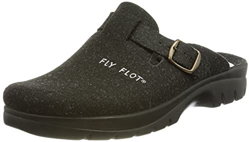 Flyflot Herren 880245 Hausschuh, schwarz, 42 EU