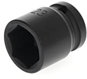 GEDORE Douille impact, Douille avec entraînement 1/2 12,5 mm, Profil UD 6 pans, Taille 23 mm, Actionnement par une machine, Voiture K19 23