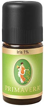 PRIMAVERA Ätherisches Öl Iris 1% 5 ml - Aromaöl, Duftöl, Aromatherapie - ausgleichend, beruhigend, kraftspendend - vegan