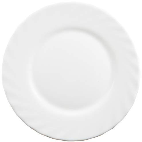 Dajar 00084 Trianon Platos de Postre Trianon Luminarc, Vidrio, Blanco, 15, 5 x 2 cm