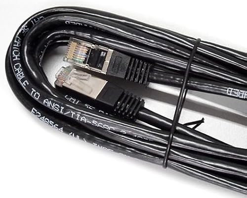 3 M – Cat. 5 Câble réseau Gigabit Ethernet (RJ45) | 10/100/1000 Mbits/s | Câble patch | UTP | compatible avec les Cat. 5e/Cat. 6/Cat. 7 | Switch/routeur/modem/patch Pannel