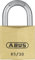 ABUS Candado de latón 85/30 - para puertas de sótanos, cobertizos y mucho más - resistente a la intemperie - cuerpo del candado de latón - grillete de acero endurecido - nivel de seguridad 5