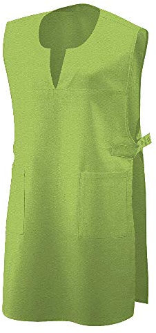 Ueberwuerfschuerze Schürze Kasack Lemongreen Gr. 2 = 44-52 cm