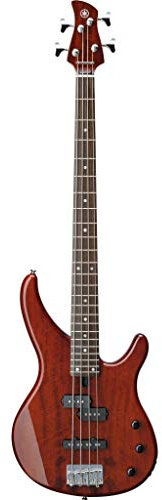 YAMAHA TRBX174EW Chitarra Elettrica a 4 Corde, Marrone (Root Beer)