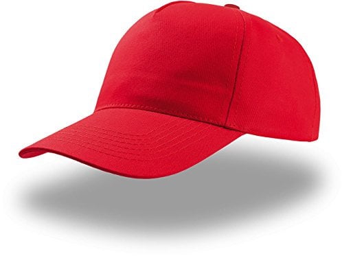 Atlantis Start Five Cap, One Size, Red
