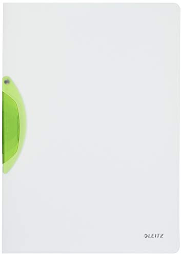 Leitz 41740059 Klemmmappe ColorClip Magic, A4, PP, 6er Packung, dunkelgrün