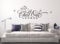 Grandora W817 Wandtattoo Spruch Chill Out Lounge Wohnzimmer Schlafzimmer weiß 130 x 45 cm