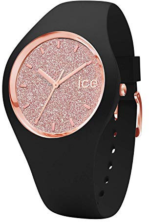 Ice Glitter Montre Femme Analogique Quartz avec Bracelet Silicone Ice.GT.BRG.U.S.15