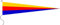 Everflag Langwimpel: Nordfriesland ohne Wappen 200cm