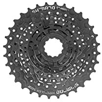 Shimano Kassette 8 Fach, E-CSHG318132, 17 x 17 x 6 cm, Schwarz