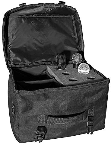 OnStage On-Stage MB7006 6-Space Microphone and Accessory Bag