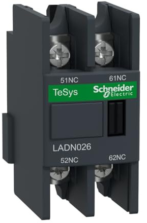 Schneider Electric LADN Hilfskontaktblock 2-polig TeSys, 2 Öffner Frontmontage 10 A