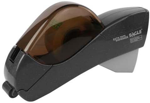 Eagle Automatische Tape Dispenser und Tape Gun. KOSTENLOSE 1/5,1 cm (12 mm) und 3/10,2 cm (19 mm). Ideal für Taping Geschenke, Pakete, Fotoalben und Umschläge grau
