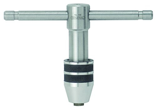 General Tools 166 Plain Tap Wrench, Capacity No.12 to 1/2-Inch