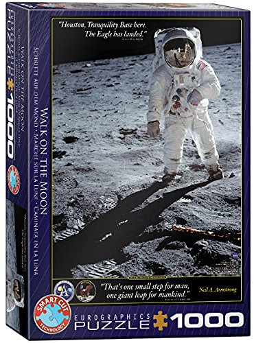 EuroGraphics 1000 Teile - Schritte auf dem Mond, 6000-4953, mehrfarbig