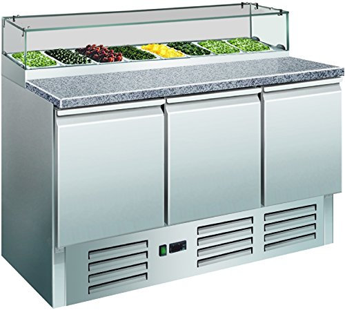 Pizzatisch mit Glasaufsatz Modell PS 300 G
