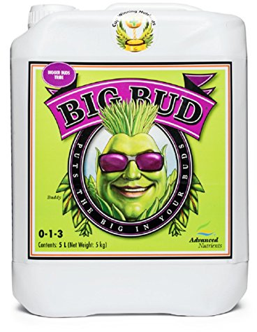 Advanced Nutrients Big Bud Liquid Fertilizer Bloom Booster Flower Enhancer 5L