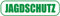 INDIGOS UG - Magnetschild Auto Jagdschutz 30 x 8 cm - Magnetfolie LKW Truck Transporter Baustellenfahrzeug Firmenwagen - flexibel abnehmbar, wetterfest & wiederverwendbar