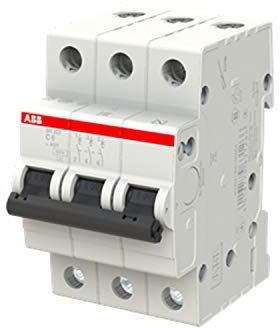 ABB SH203-C16 2CDS213001R0164 Automatischer Schalter, Weiß und Rot, Estándar