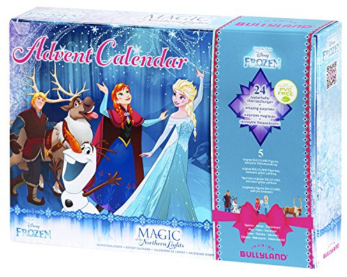 Frozen, Advent Calender, Magic of the Northern Lights: Mit 5 Original Bullyland Glitzer Figuren