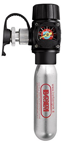 Barbieri Airman, Pompa CO2 Unisex-Adulto, Nero