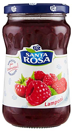 Santa Rosa - Confettura extra di Lamponi - 350 g
