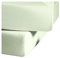 Fleuresse L-001117-3240-0600 Comfort Bettlaken, Jersey, mint, 38.0 x 27.2 x 5.6 cm