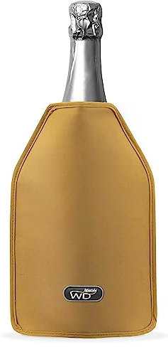 WD Lifestyle Flaschenkühler Weich, Gel, Gold, 15 x 2 x 17 cm