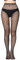 Simply Joshimo Collants résille noirs à motifs pour femme (rayé), Diamants moyens, Taille unique
