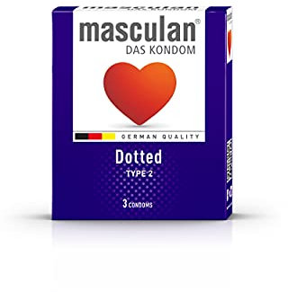masculan® Das Kondom - DOTTED 3 Stück