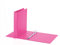 Favorit Raccoglitori, 22 x 30 cm, 4 Anelli Tondi da 30 mm, Rosa