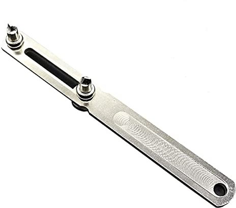 MECO Edelstahl-Uhrengehäuse-Schraubenschlüssel-Entferner, Reparatur-Schraubenschlüssel-Set, Werkzeug (Schlüssel zufällig)