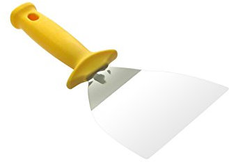 LILLY Spatule cm. 10 coudée, Inoxydable