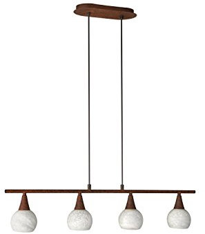Massive 511578610 Pendelleuchte, E14, Metall, braun, 80,7 x 150 cm