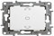 Commutateur pour store Legrand 664711, 3 positions Blanc Niloe, référence 6560801030