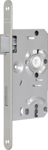 BKS Einsteckschloss 0215 BB-abgerundet-DIN links-20 mm-stahl-nickel-silber