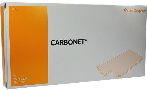 Carbonet 10x20 cm Geruchsabs.Wundaufl.m.Aktivkoh.