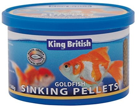 King British Goldfish Sinking Pellets Food 140g - Valentina Valentti UK