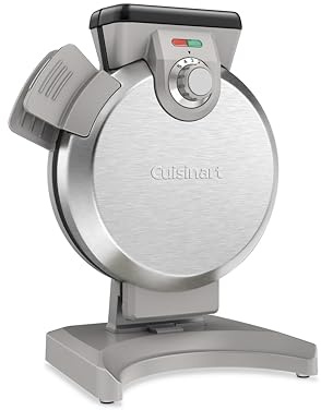 Cuisinart Belgian Waffle Maker, Vertical Iron, Silver, WAF-V100P1