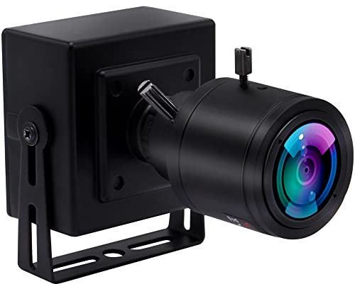 ELP 1080P Optical Zoom Webcam 2,8-12mm Vario Objektiv USB Kamera Full fps Full HD 1080p Webkamera mit CMOS OV2710 Bildsensor, 640X480@100fps USB2.0 Handbuch Zoom Focus USB mit Kamera USBFDH01M-BFV