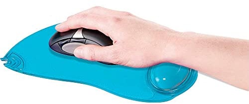 Q-Connect Gel Mouse Mat Blue