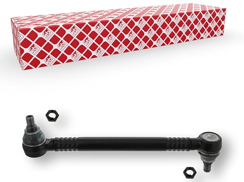 febi bilstein 27009 Verbindungsstange mit Sicherungsmuttern, 1 Stück